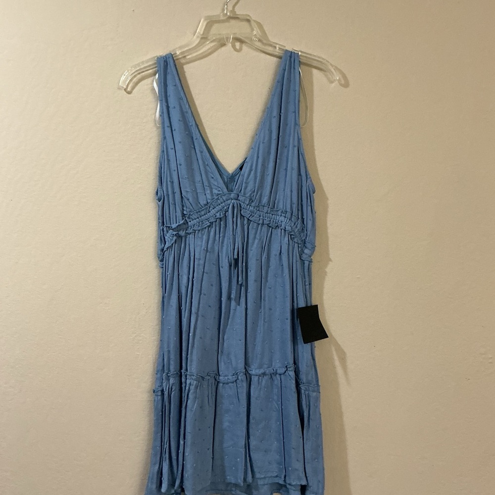 Lulu's Light Blue Mini Dress